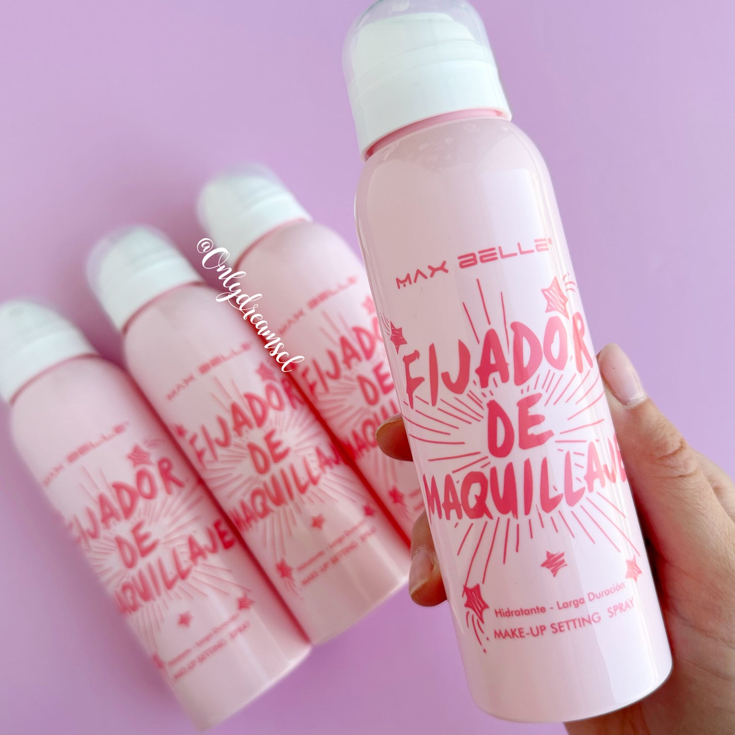 Fijador de maquillaje en spray