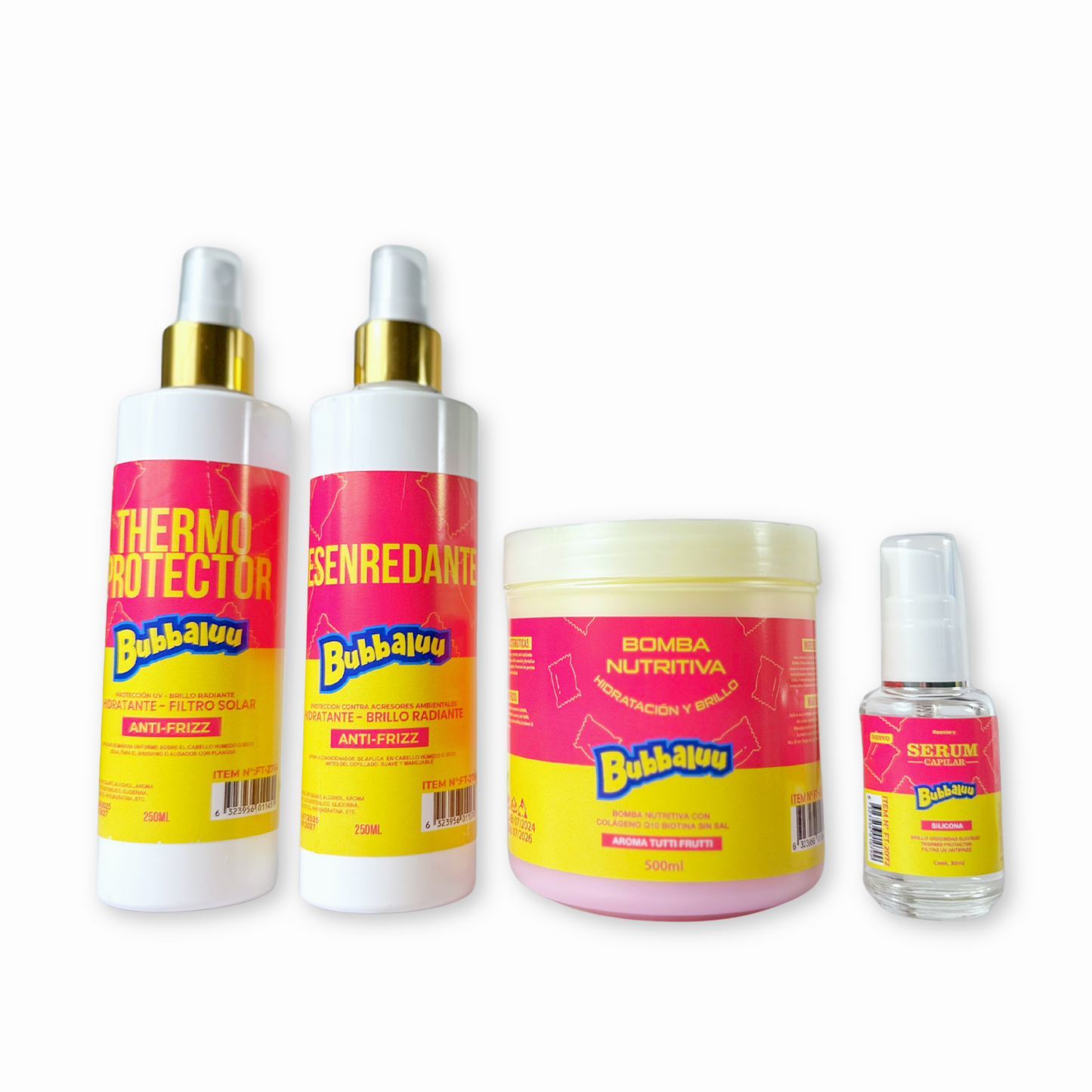 Pack Cuidado Capilar Avanzado Bubbaluu