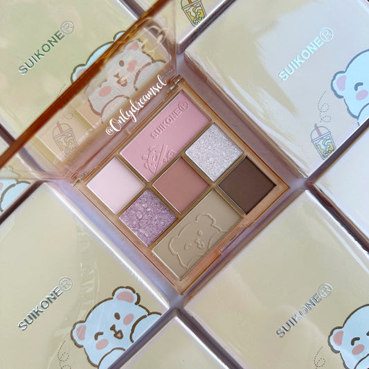 Paleta de sombras coreana kawai