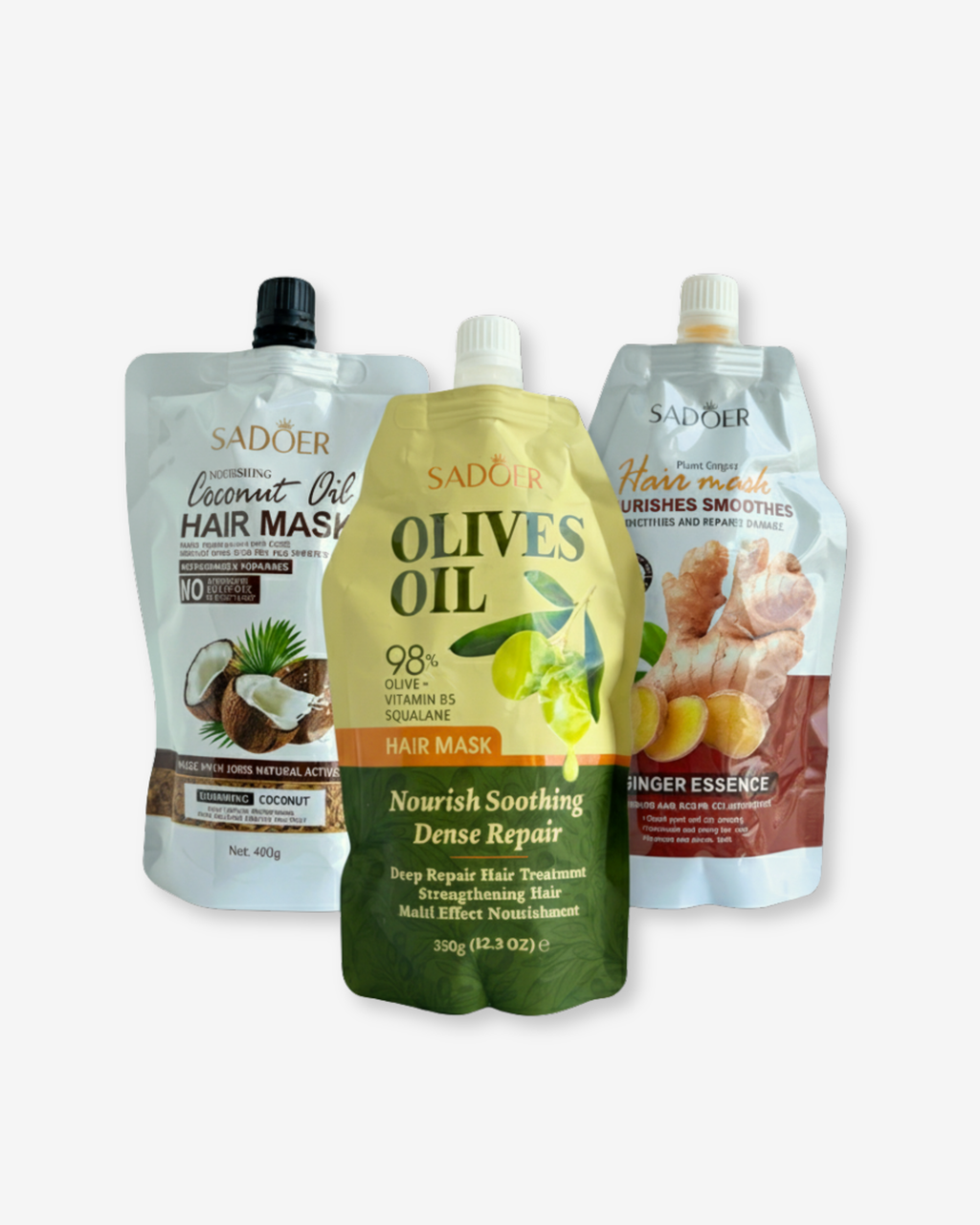 Mascarilla Capilar Brillo, nutrición y reparación - Sadoer