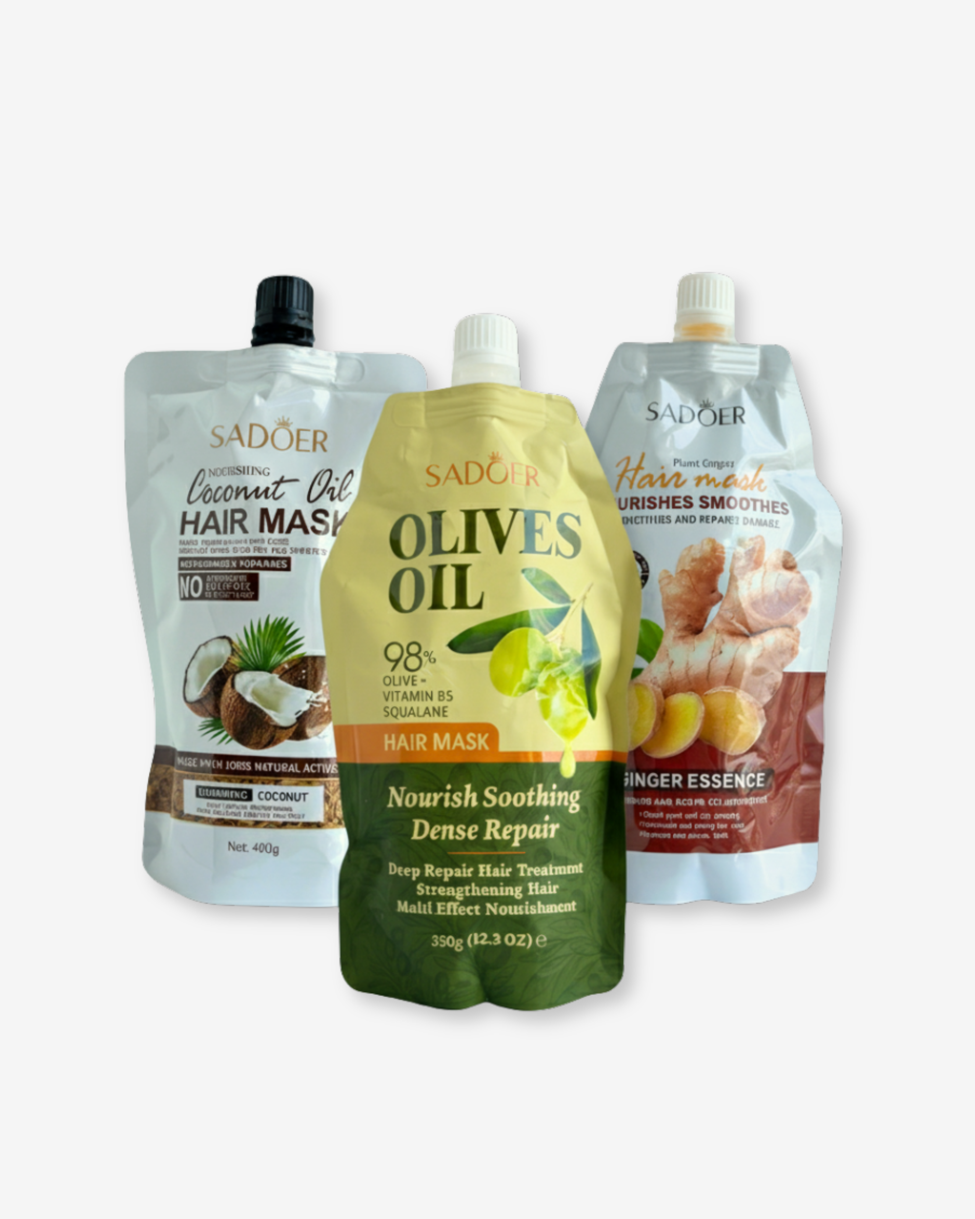 Mascarilla Capilar Brillo, nutrición y reparación - Sadoer