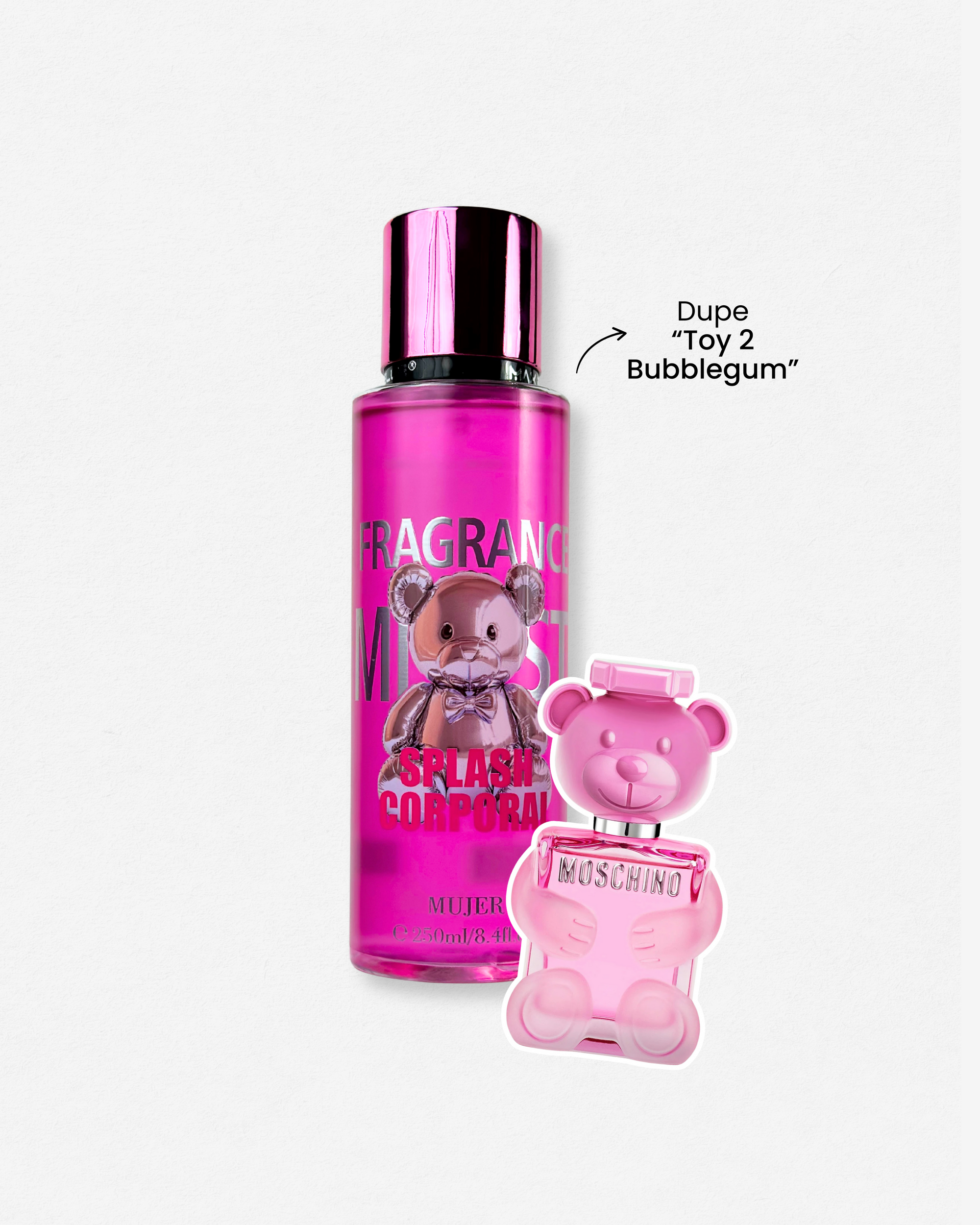 Splash Corporal Dupe Toy 2 Bubble Gum - 250ML