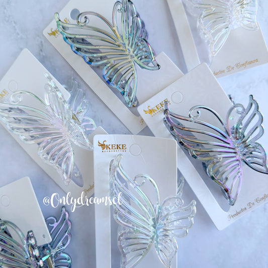 Pinzas para el cabello de mariposas