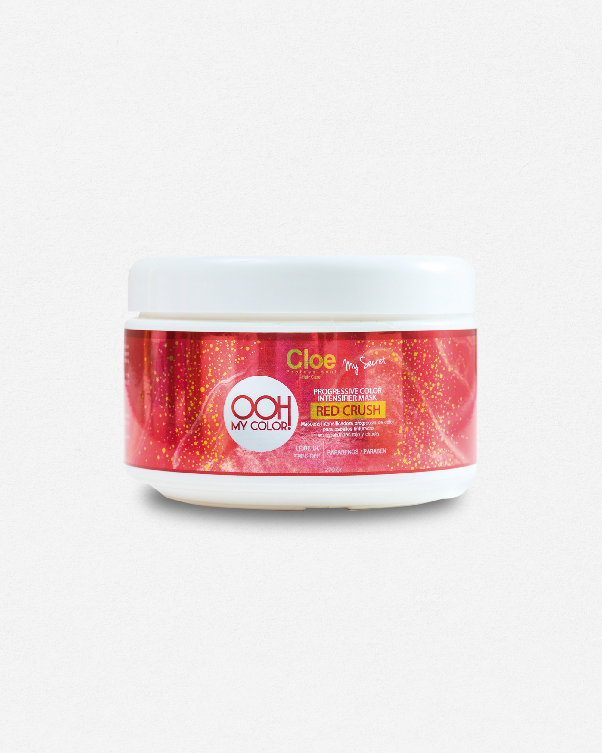 Máscara Capilar Para Tonos Rojos y Cobrizos - Cloe Professional