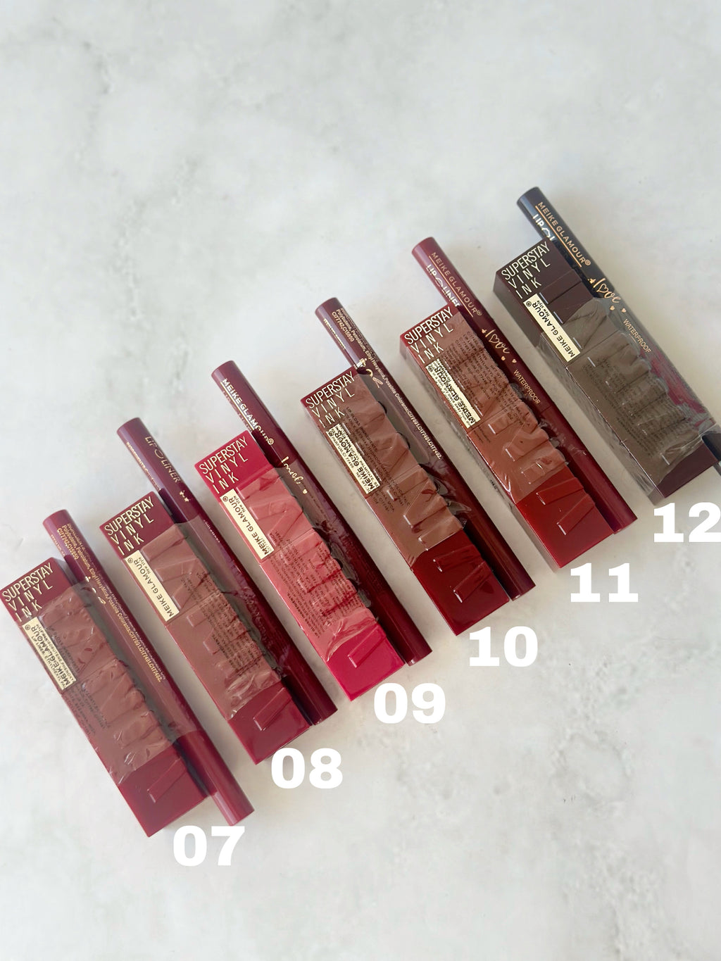 Labial Líquido & Delineador 2 en 1 - Dupe Vinyl Ink (Meike Glamour)