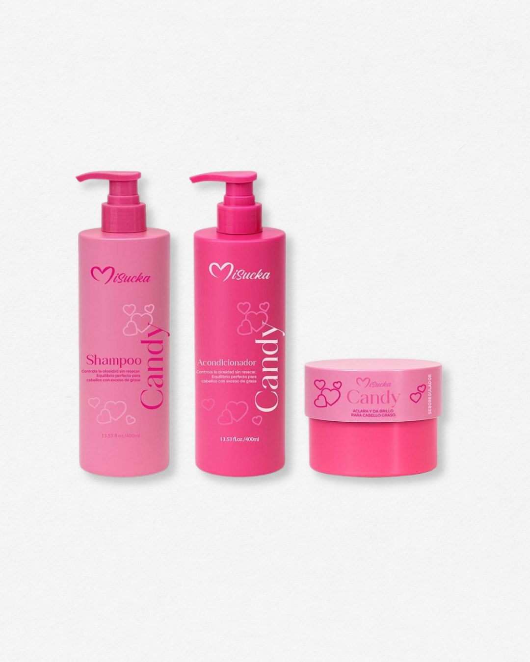 Pack Capilar Control Graso Candy - Vegano y CF - Misucka