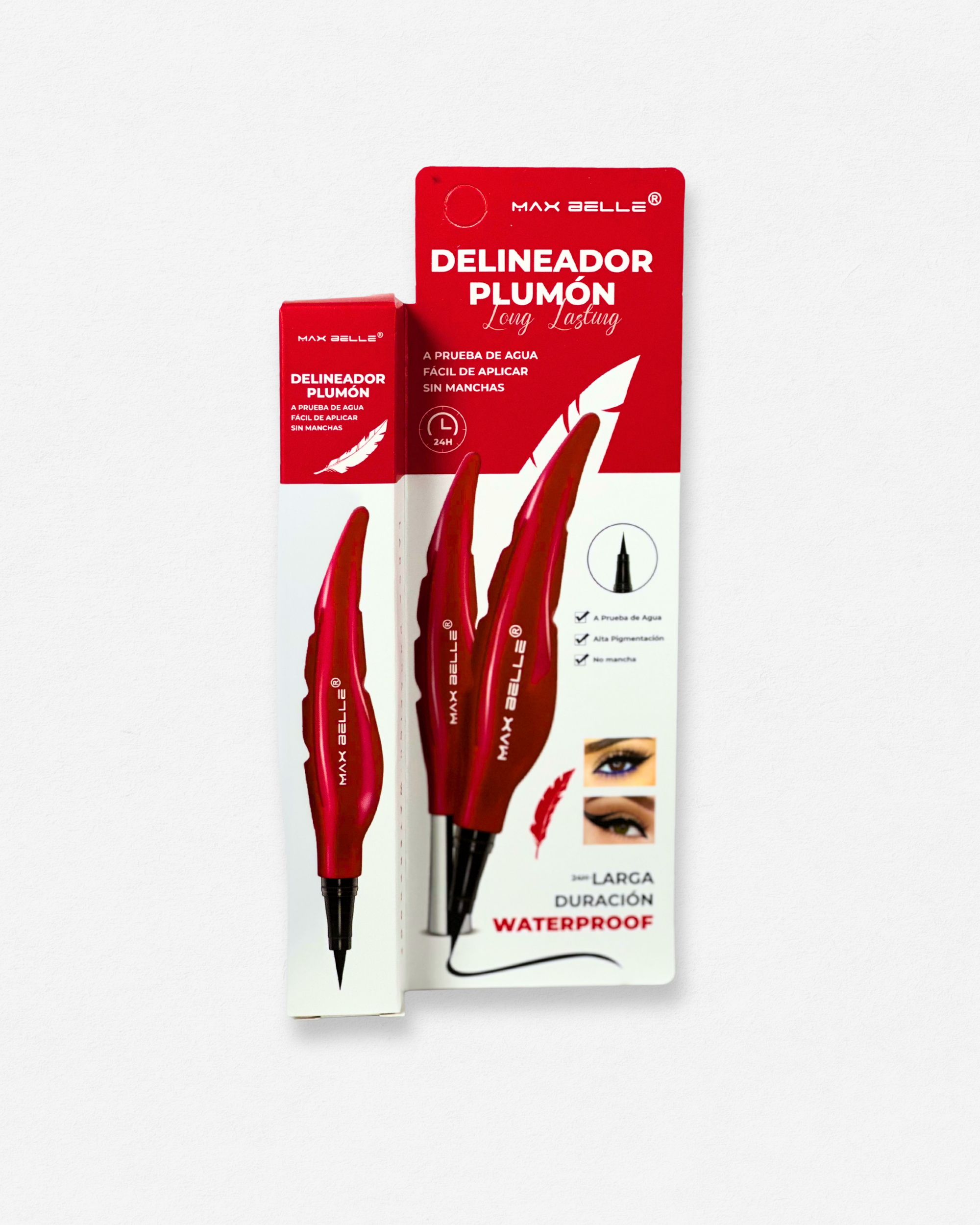 Delineador Negro Plumon - Max Belle
