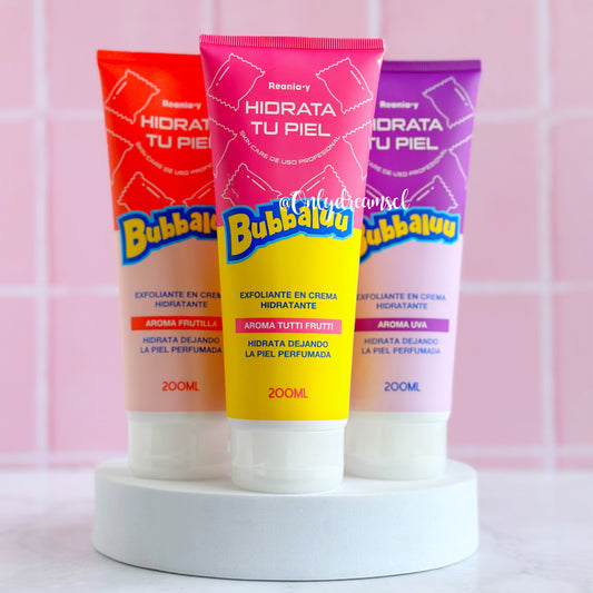 Exfoliante corporal en crema "Bubbaluu"