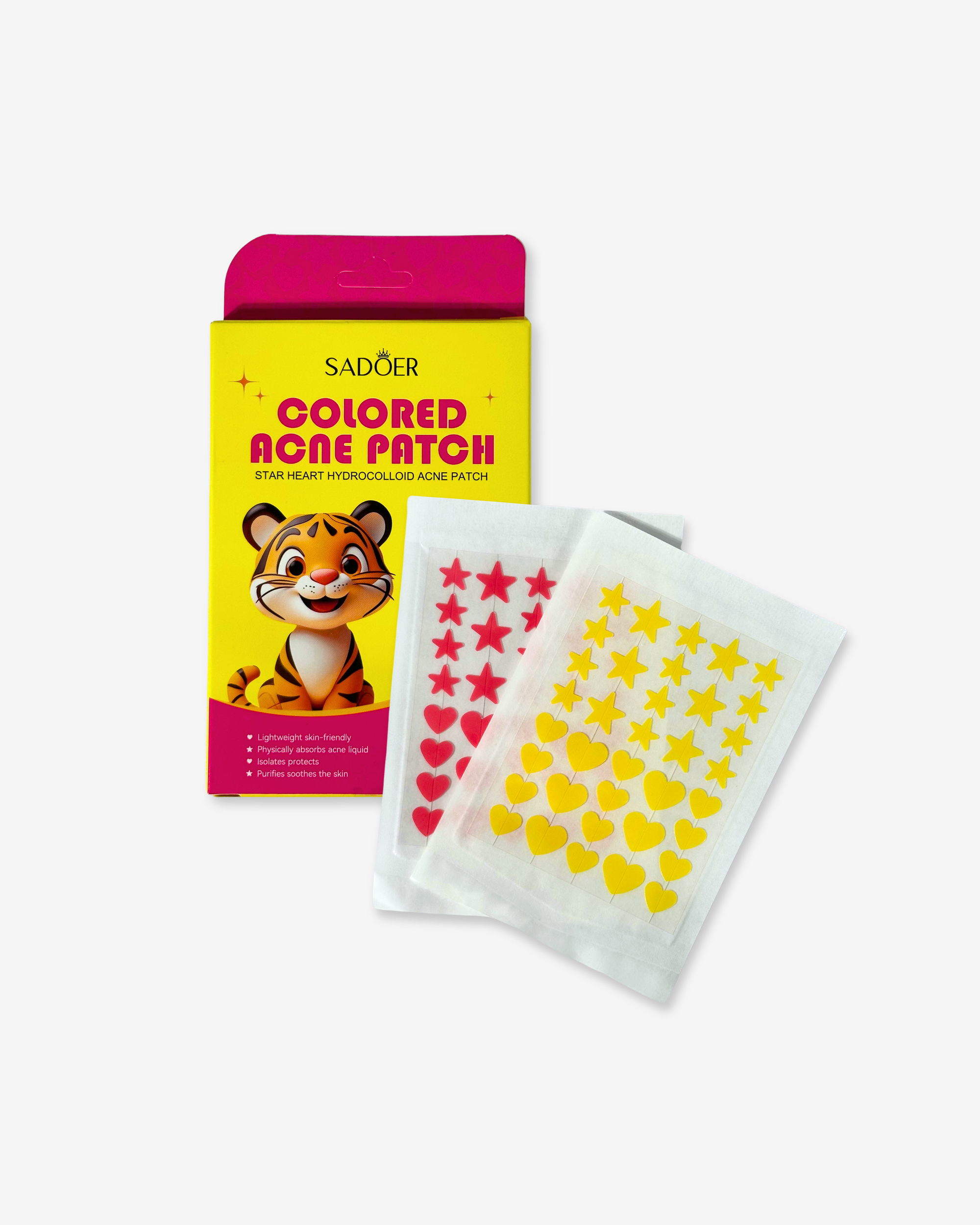 Parches Anti Acné - Colored Tigre