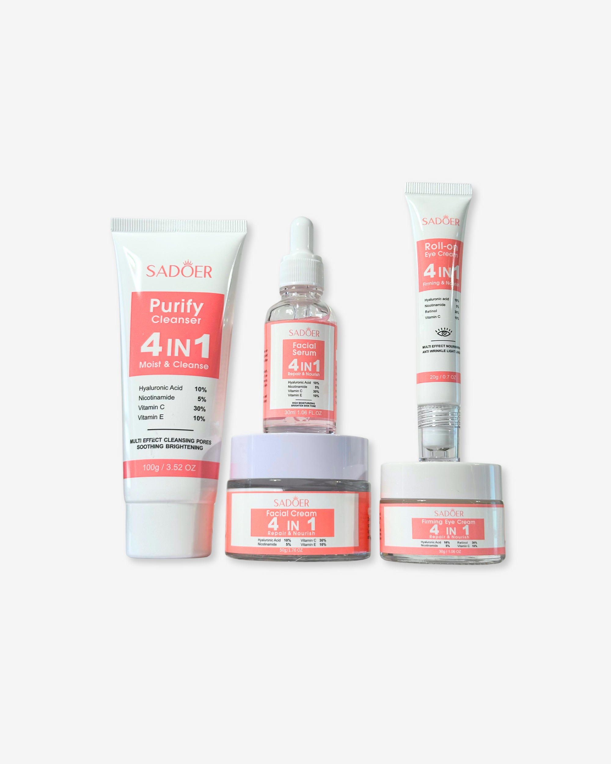 Pack Cuidado Facial 4 en 1