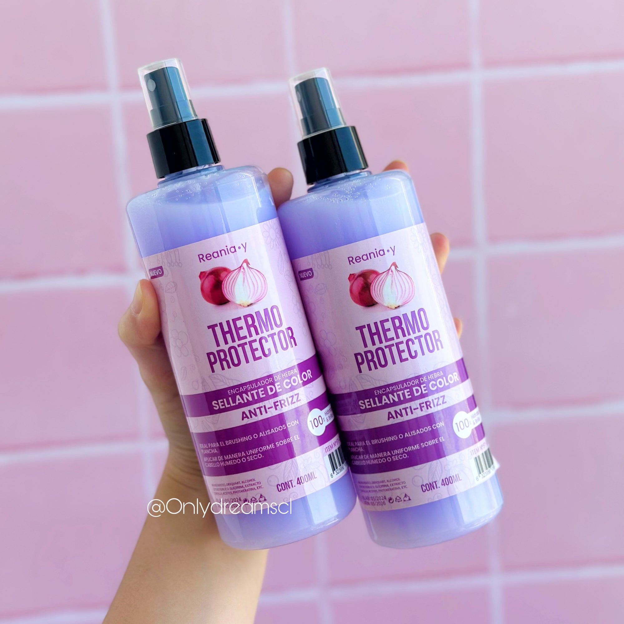 Protector Térmico Antifrizz Cebolla