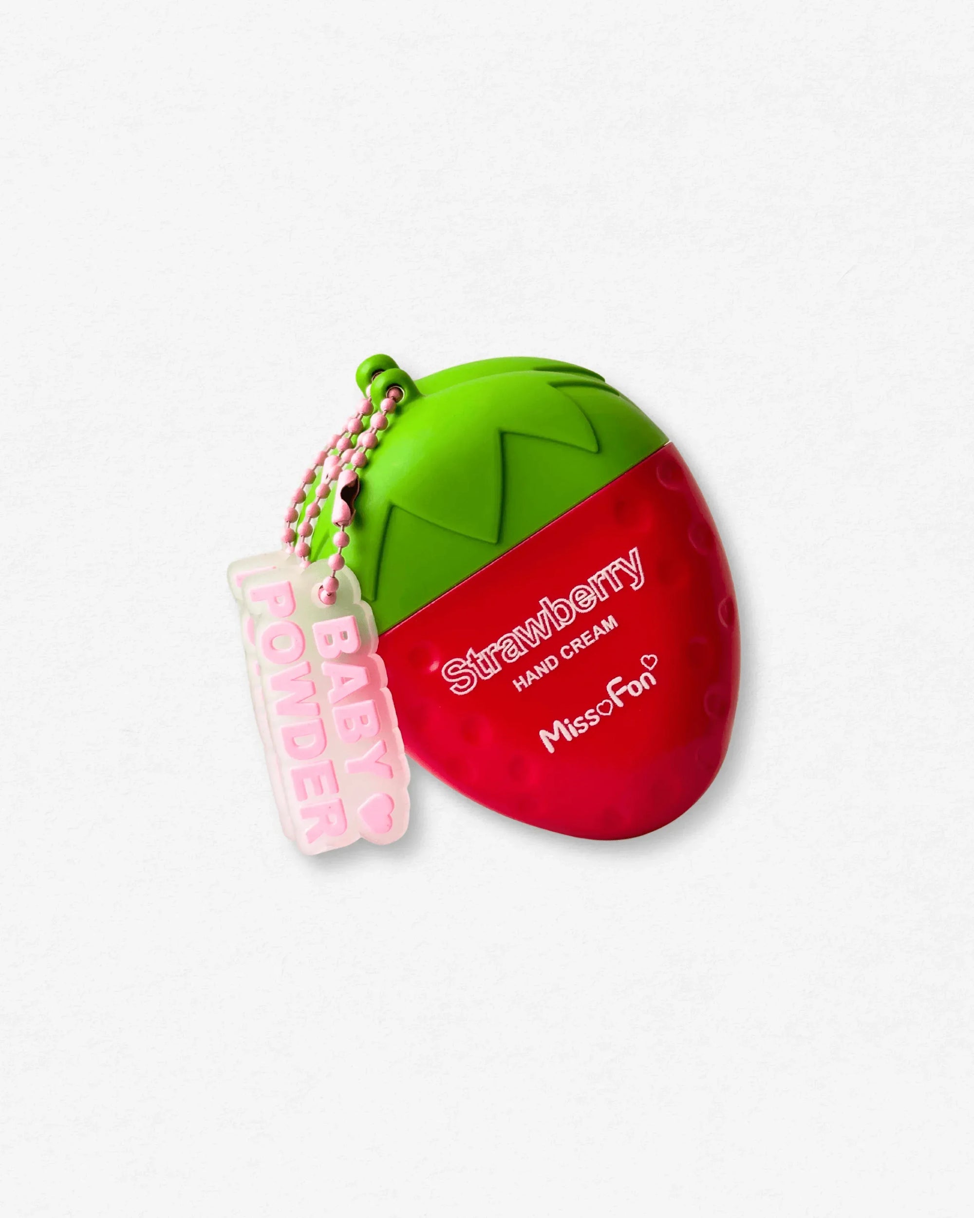 Crema de Manos Hidratante de Frutilla con Llavero