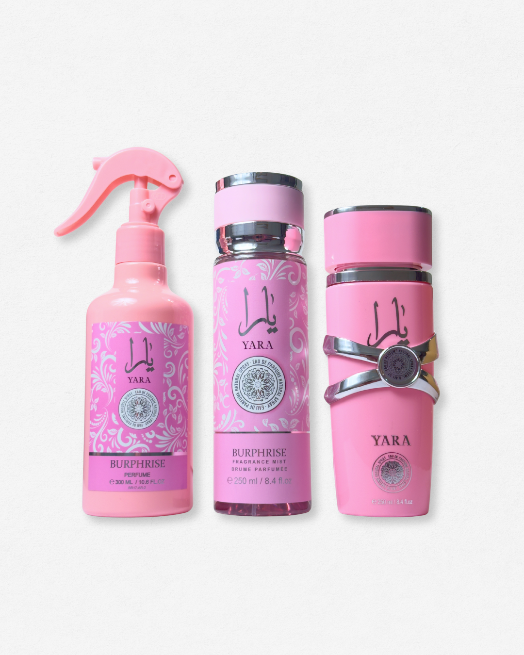 Pack Yara EDP + Mist Corporal + Splash Ambientes - Dupe