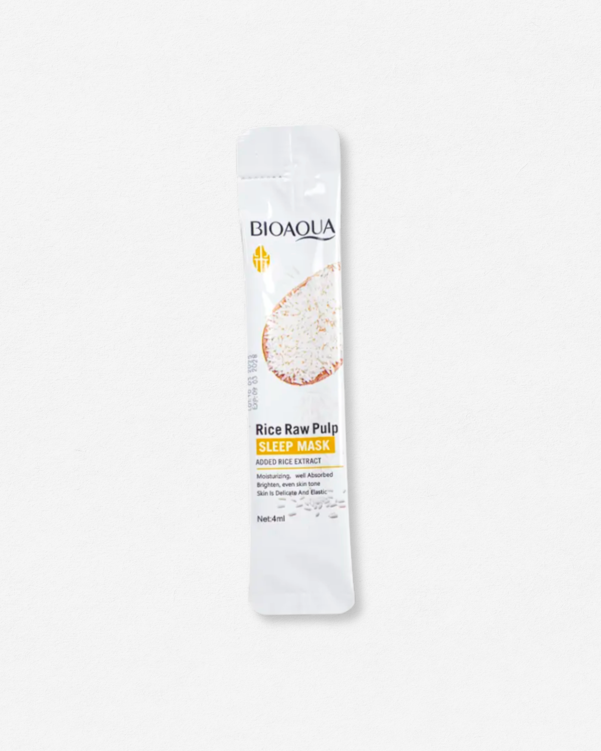 Mascarilla para Dormir de Arroz - Hidratante