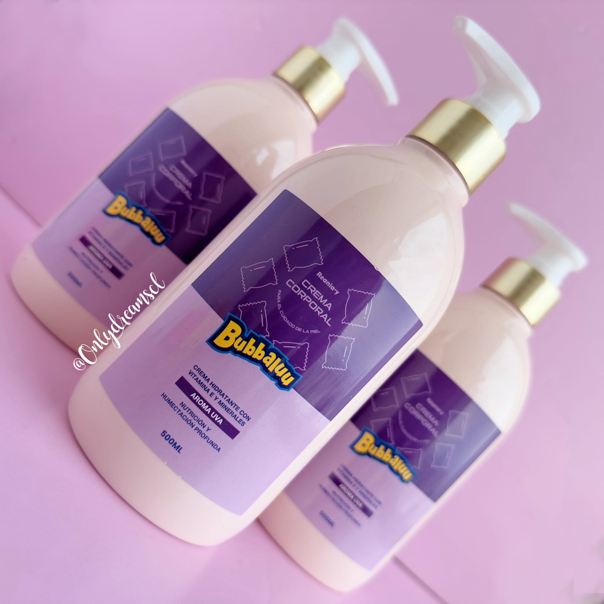 Crema Corporal Bubbaluu “Uva”
