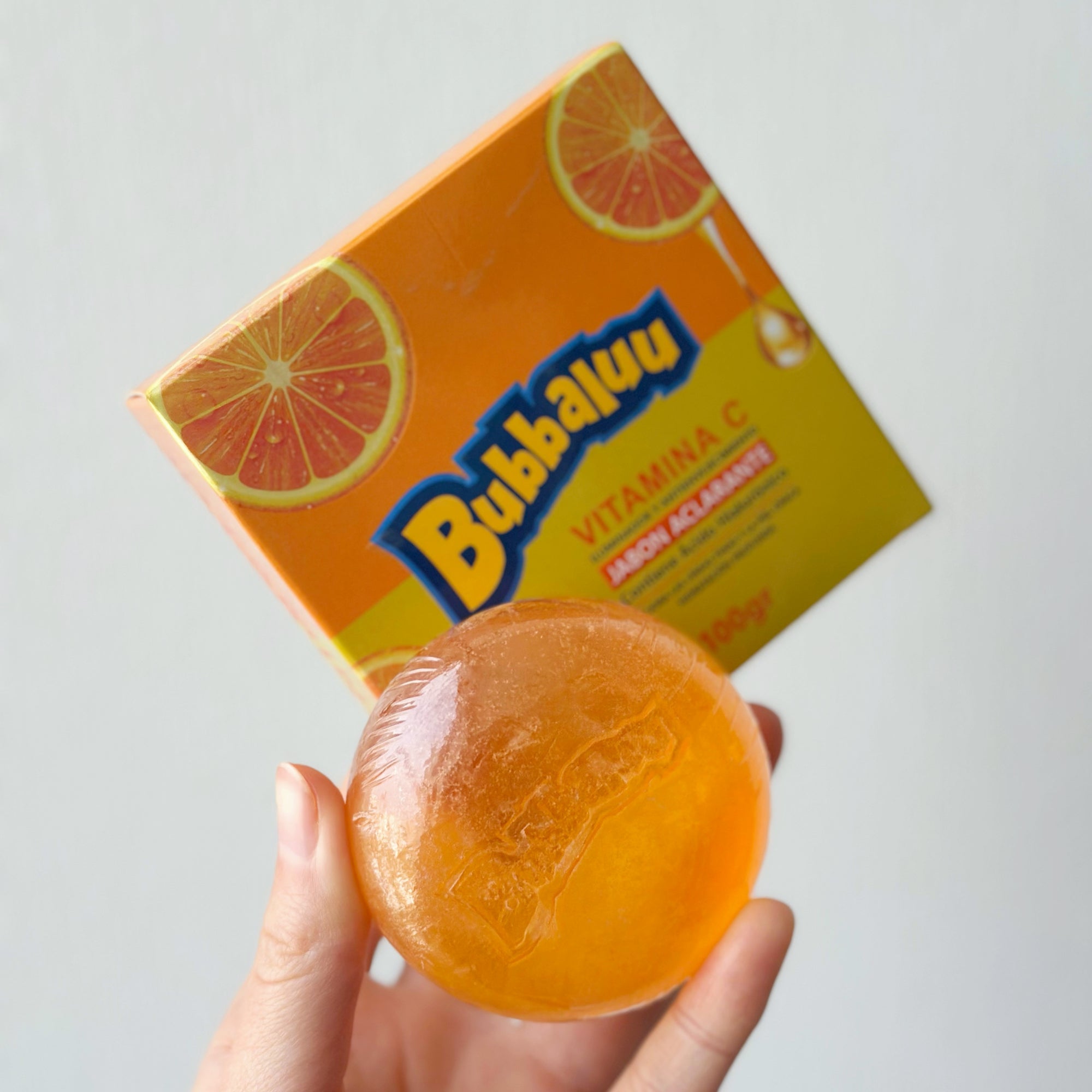 Jabón facial "bubbaluu" Vitamina C