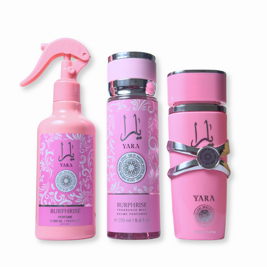 Pack Yara EDP + Mist Corporal + Splash Ambientes