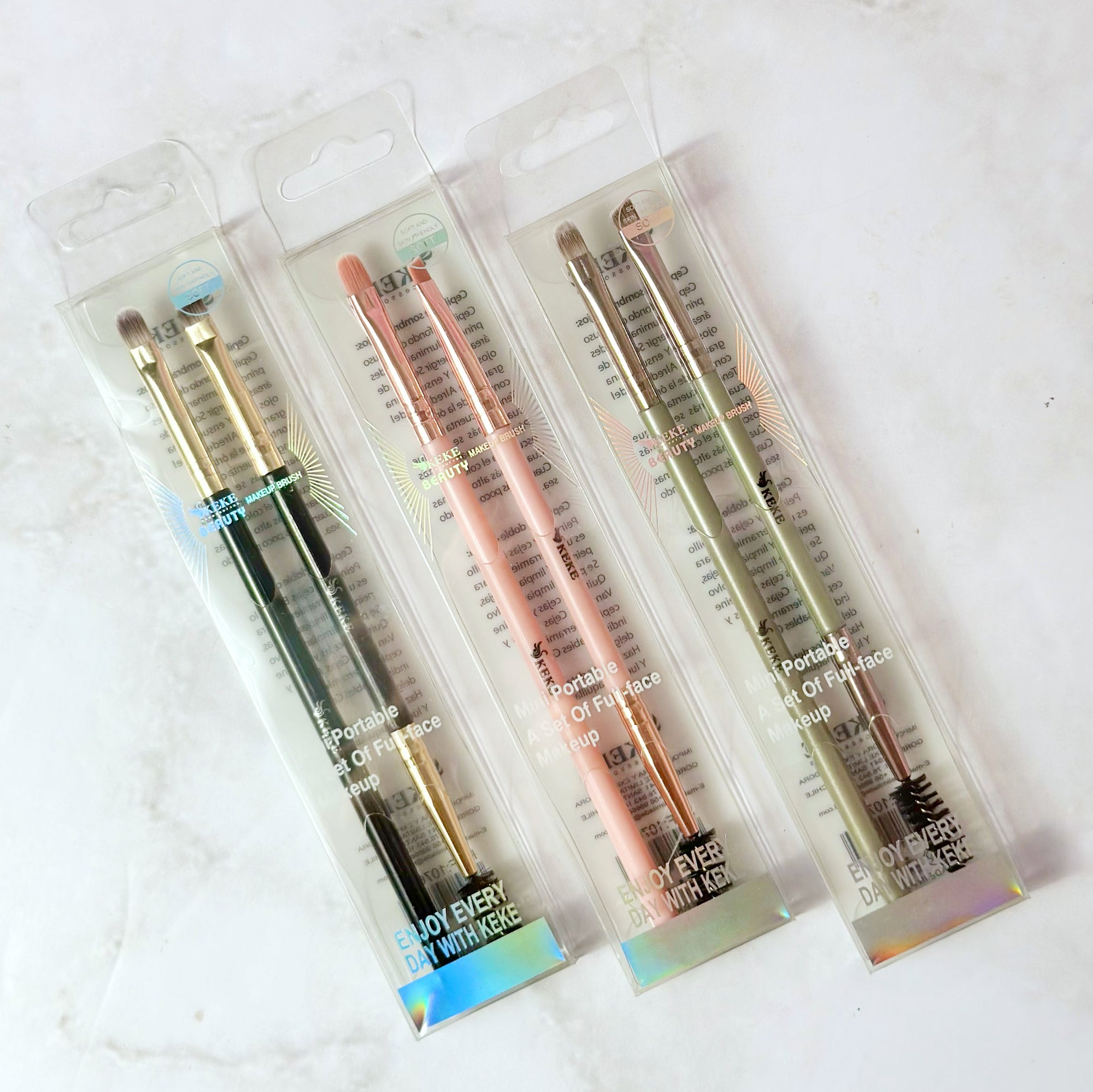 Pack Esencial de Cepillos para Ojos