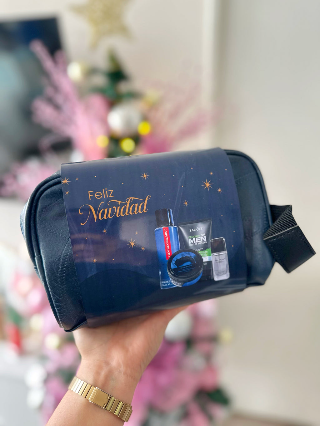 Pack Navideño Man + Estuche organizador