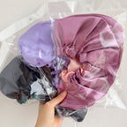 Gorro de satín antifrizz reversible