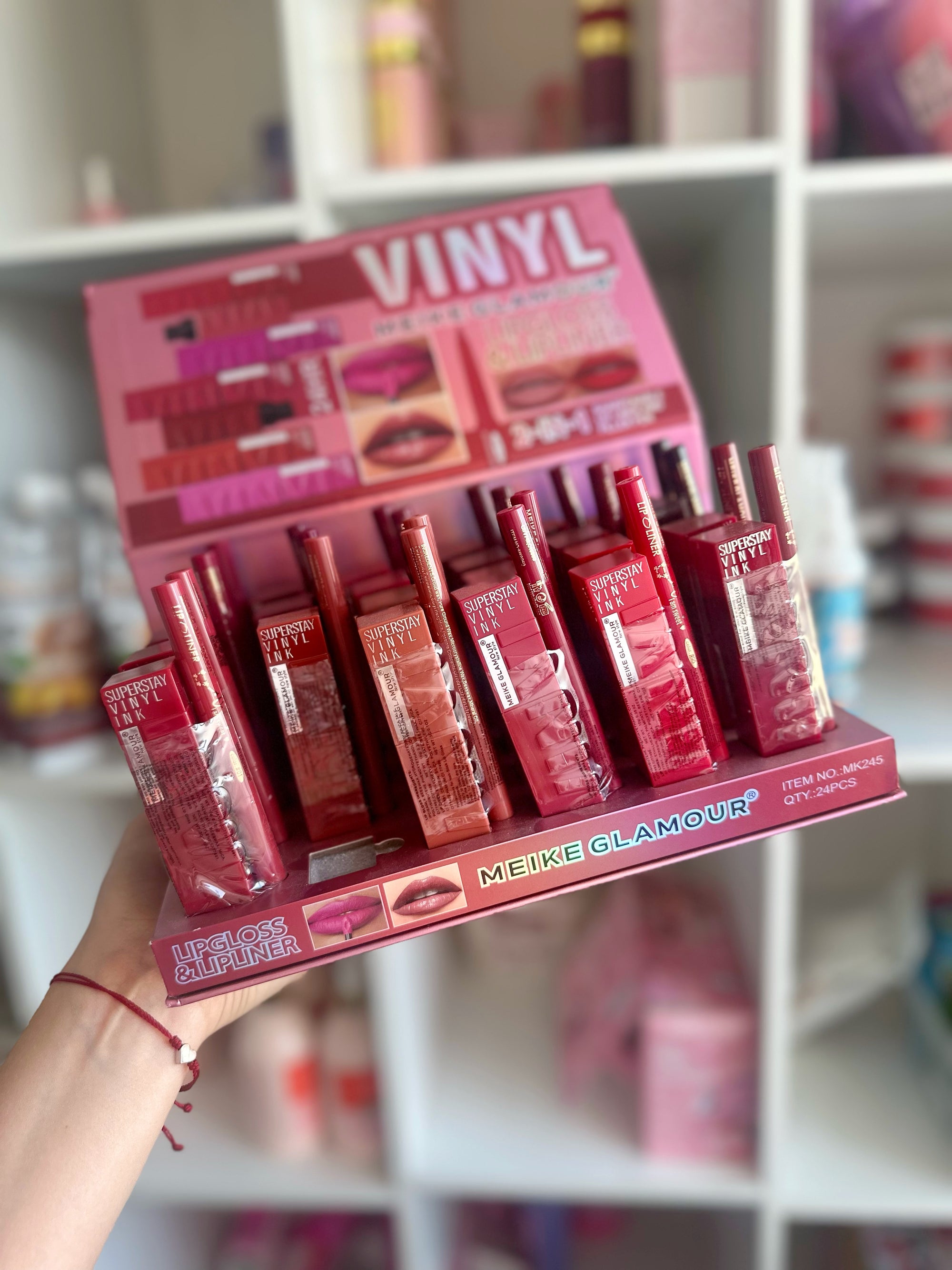 Labial Líquido & Delineador 2 en 1 - Dupe Vinyl Ink (Meike Glamour)