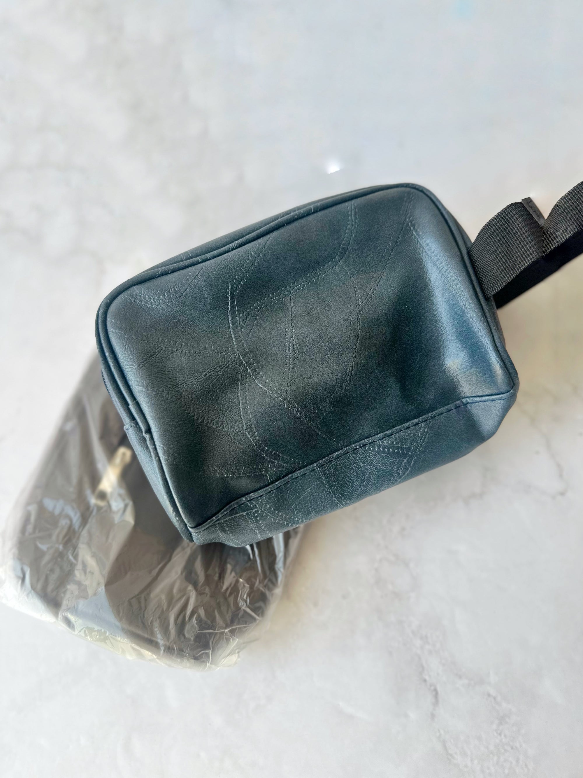 Neceser Masculino de Cuero Sintético - Organizador de Viaje