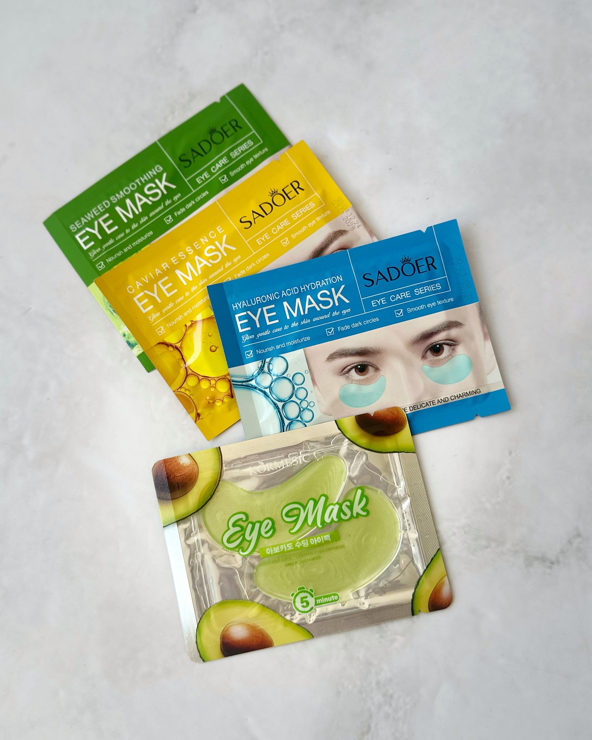 Parches de Hidrogel para Ojos - Cuidado Especializado