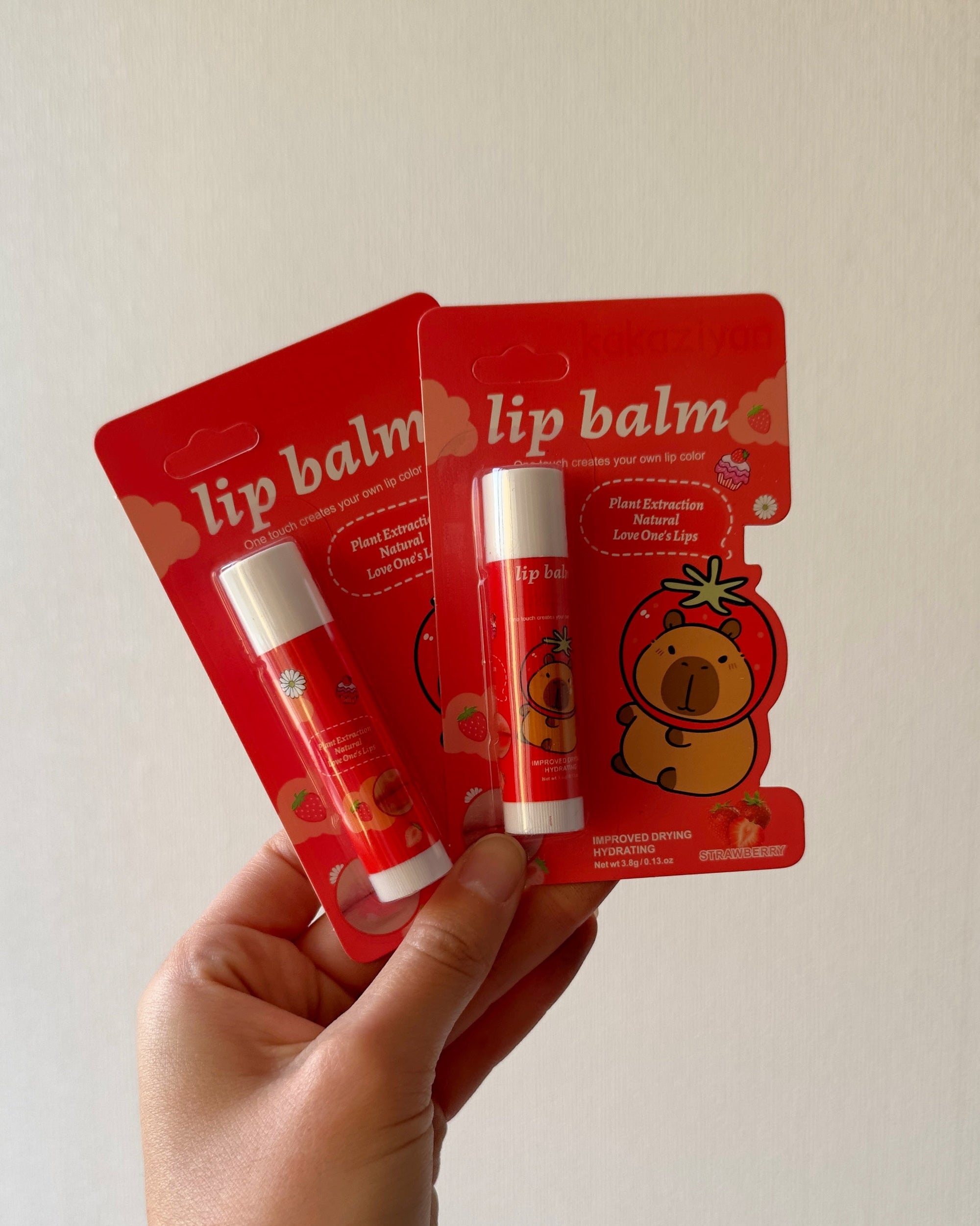 Bálsamo de Labios Hidratante - Diseño Capibara