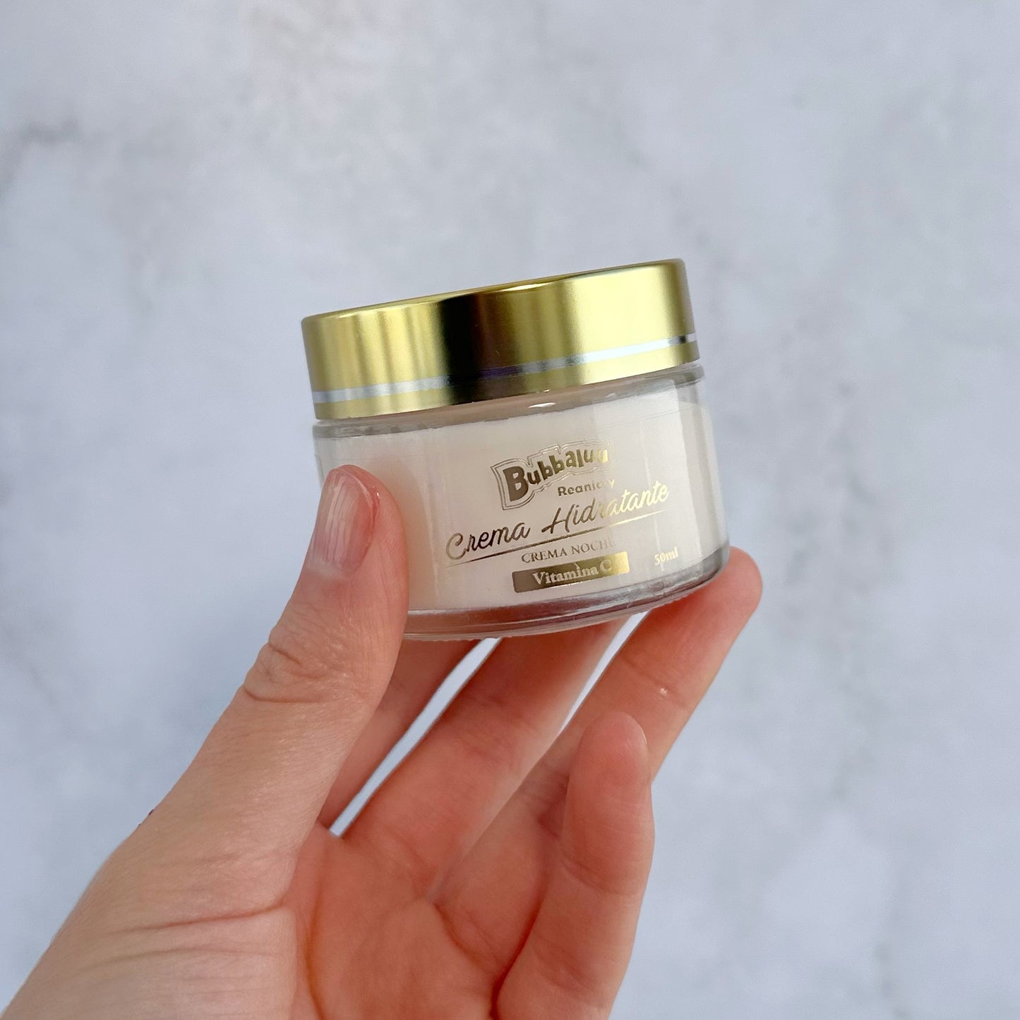 Crema facial hidratante "Bubbaluu"
