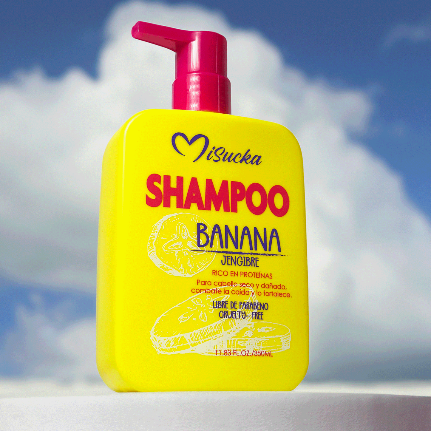 Shampoo Banana y Jengibre - Misucka